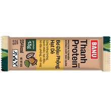 Tải hình ảnh vào trình xem Thư viện, THANH NĂNG LƯỢNG PROTEIN BANU - BƠ ĐẬU PHỘNG HẠT DẺ