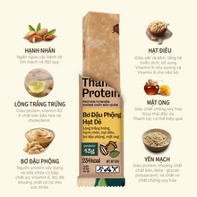 Tải hình ảnh vào trình xem Thư viện, HỘP 10 THANH PROTEIN TỰ NHIÊN BANU BƠ ĐẬU PHỘNG HẠT DẺ DÀNH CHO NGƯỜI TẬP THỂ THAO, NGƯỜI BẬN RỘN