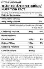 Tải hình ảnh vào trình xem Thư viện, HỘP 6 THANH NĂNG LƯỢNG FITTO CHOCOLATE TỪ HẠT & GẠO LỨT VỊ SÔ CÔ LA DÀNH CHO NGƯỜI ĂN KIÊNG, EAT LEAN, ĂN CHAY
